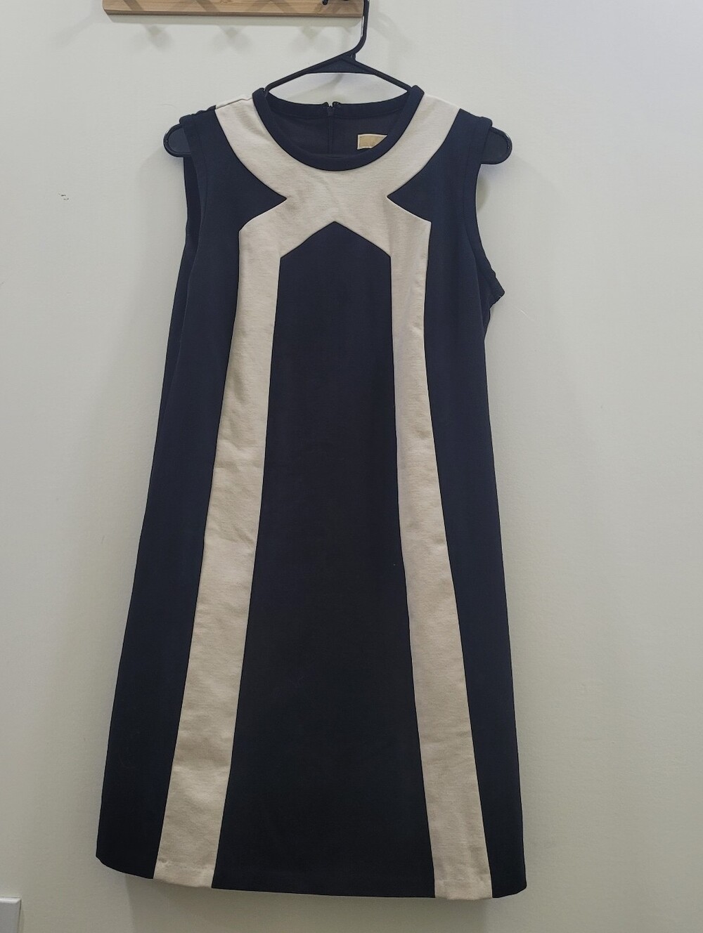 Michael Kors Evening Dress Elegant Black And White Formal/ Casual Wear Sz 10